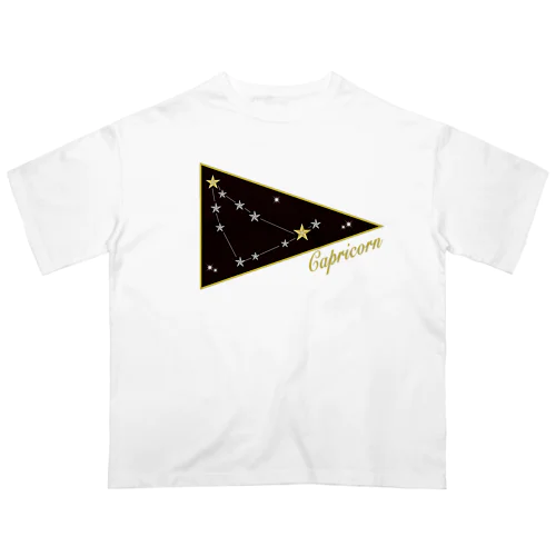 スタースタッズ星座　山羊座 Oversized T-Shirt