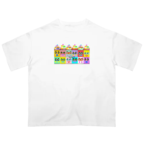 かすてぃあ Oversized T-Shirt