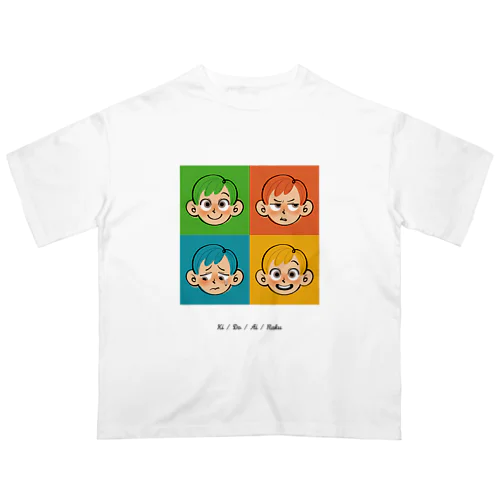 喜怒哀楽 Oversized T-Shirt
