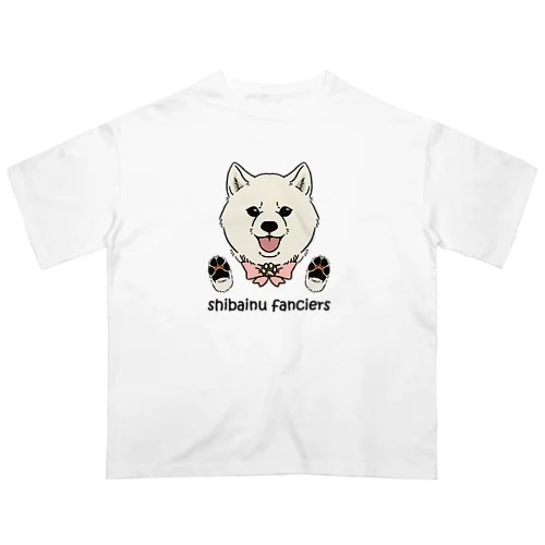 shiba-inu fanciers(白柴) オーバーサイズTシャツ