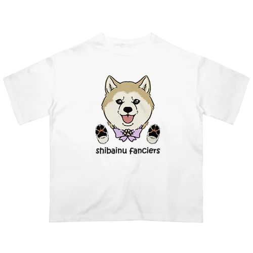 shiba-inu fanciers(シニア柴) オーバーサイズTシャツ