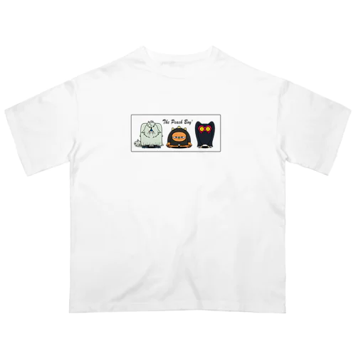 The Peach Boy' カラー Oversized T-Shirt