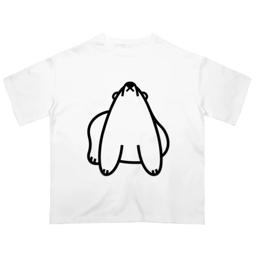 これシロクマだよ オーバーサイズTシャツ