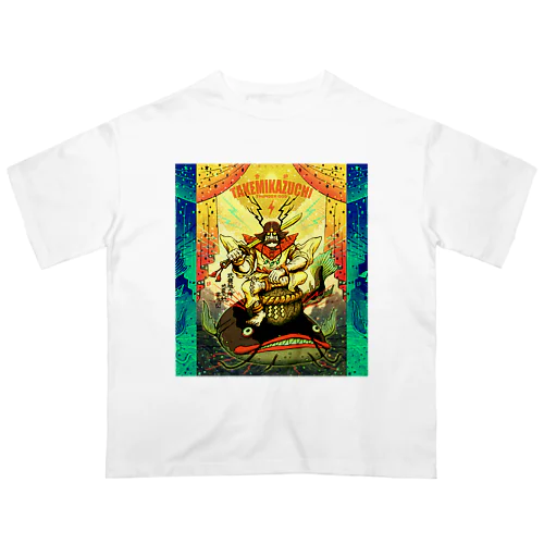 武甕槌大神 地震大鯰 要石ノ図 Oversized T-Shirt