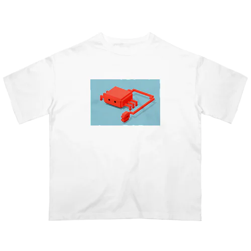 カニのような生物。さとう オーバーサイズTシャツ