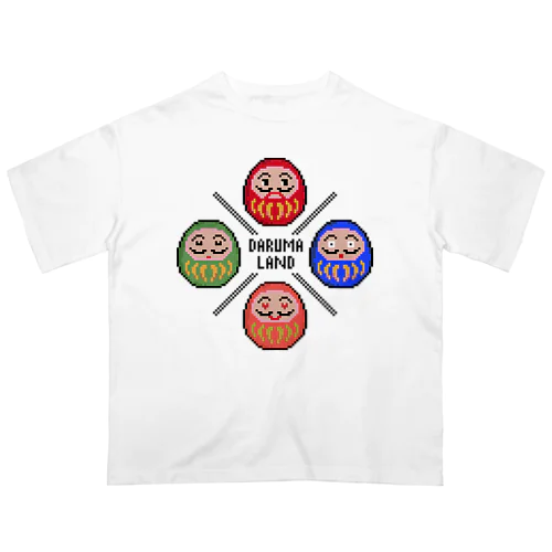 イロイロDaruma オーバーサイズTシャツ