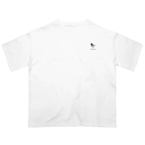 Folding Bird Lozzyy Oversized T-Shirt