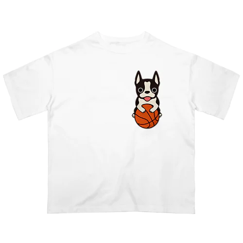 バスケットボールテリア オーバーサイズTシャツ