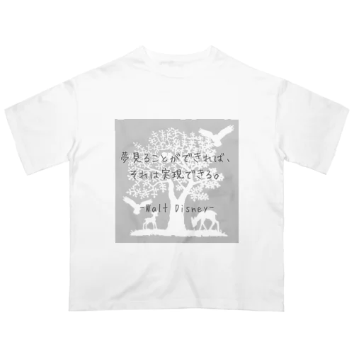 いじんふれーず「ウォルト・ディズニー」1 Oversized T-Shirt