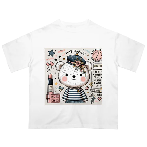 🌸お買い物　くまちゃん Oversized T-Shirt