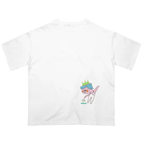 新体操（線香花火＆王冠） Oversized T-Shirt