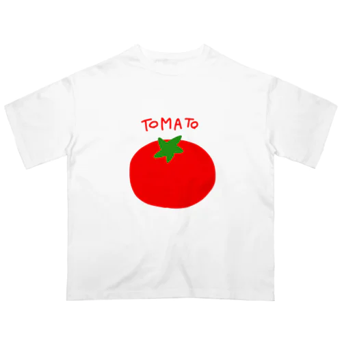 かなで作トマトTシャツ Oversized T-Shirt