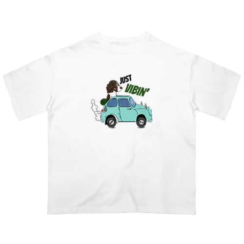 ドライブスプリンガー（前面デザイン） Oversized T-Shirt