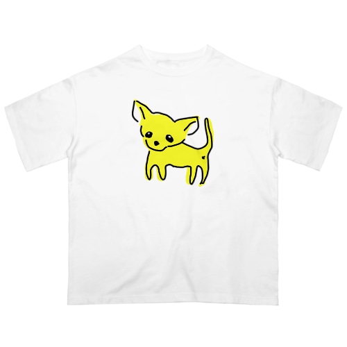 ゆるチワワ（イエロー） Oversized T-Shirt