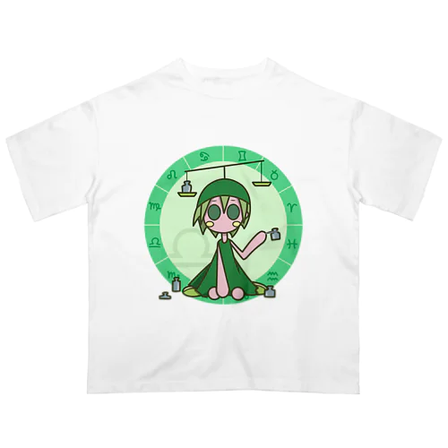 てんびん座 パターン1・フルカラー Oversized T-Shirt