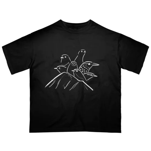 山においでよ～無言の圧力～ オーバーサイズTシャツ