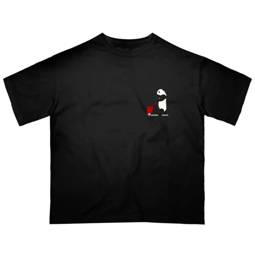 ラインを引く(ワンポイント) オーバーサイズTシャツ