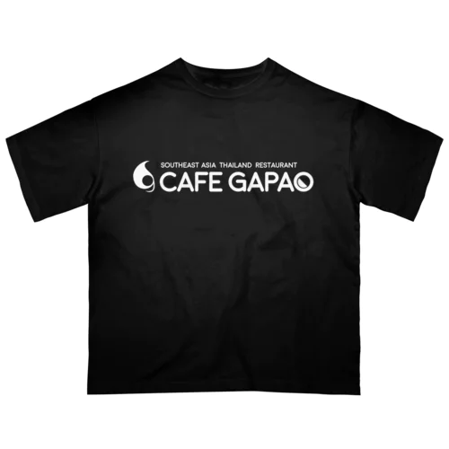 カフェガパオ公式ロゴグッズ Oversized T-Shirt