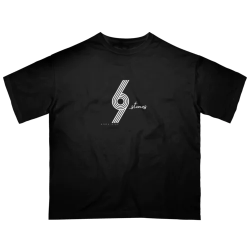 69.STONES グッズ（白ロゴバージョン） オーバーサイズTシャツ