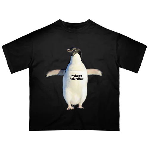 アデリーペンギン Oversized T-Shirt