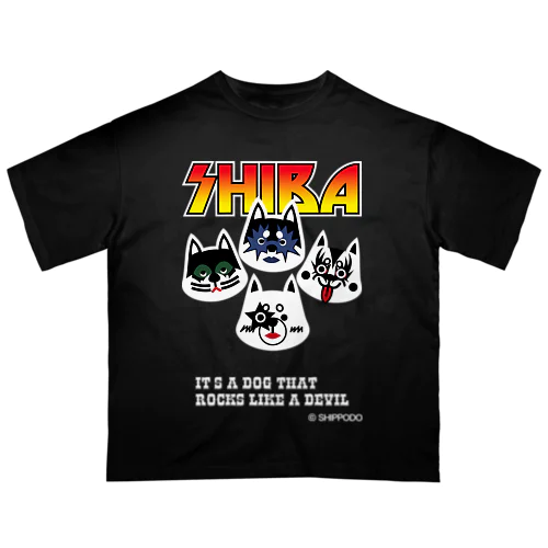 SHIBA オーバーサイズTシャツ