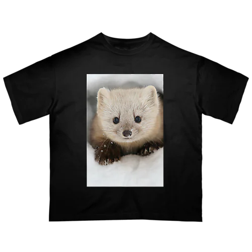 【#癒しの速戦力】サロベツのエゾクロテン Oversized T-Shirt