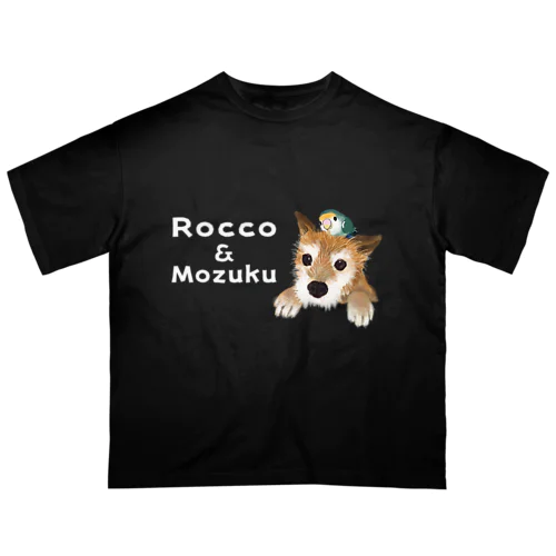 ロッコさん＆もじゅ オーバーサイズTシャツ