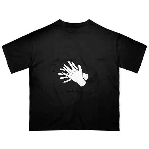 【色変化】hand clap オーバーサイズTシャツ