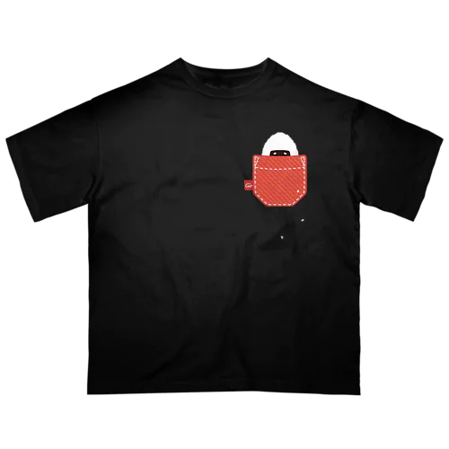 🍙おにぎりと一緒　*ポケット🍙 オーバーサイズTシャツ