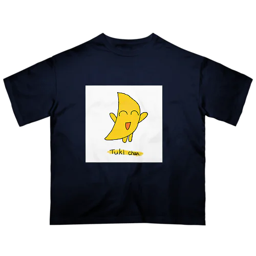 【池水】月ちゃん オーバーサイズTシャツ