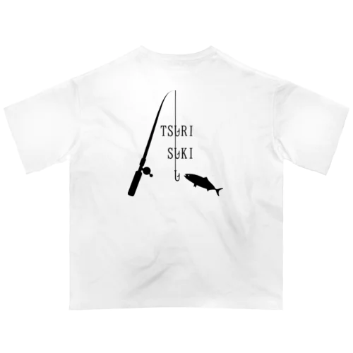 釣り好き Oversized T-Shirt