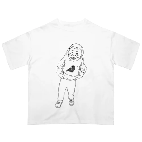 さつきくん カオナシ Oversized T-Shirt