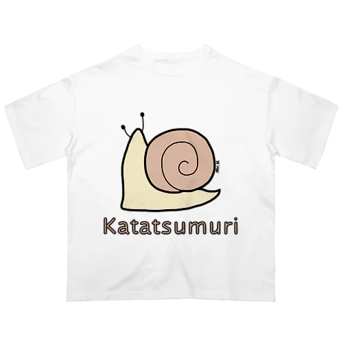 Katatsumuri (カタツムリ) 色デザイン オーバーサイズTシャツ