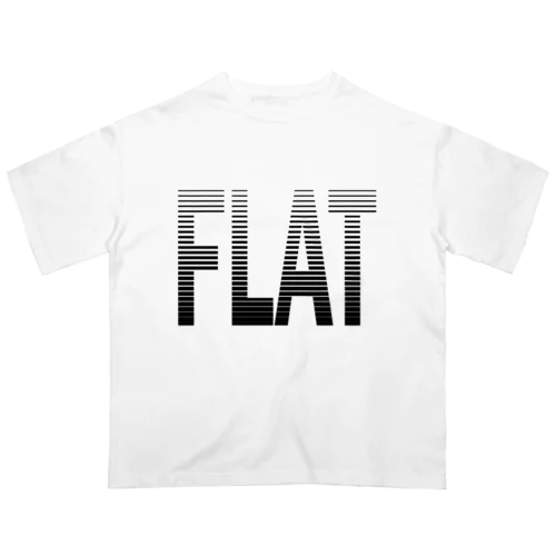 THE FLAT（B） オーバーサイズTシャツ