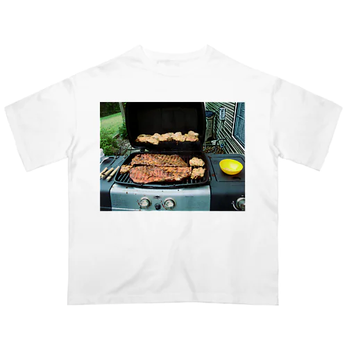 アメリカンBBQ オーバーサイズTシャツ