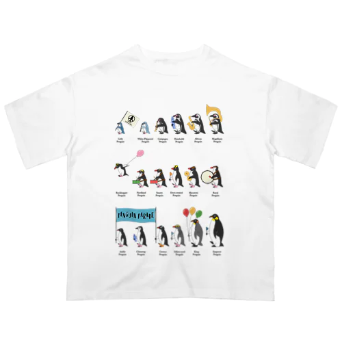 ペンギンパレード オーバーサイズTシャツ