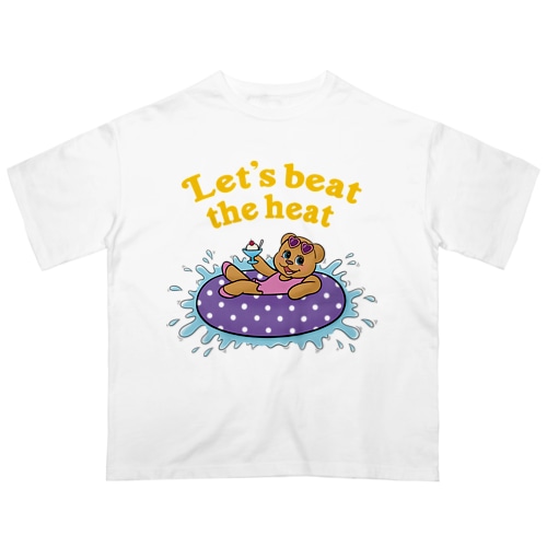 大人もLet's beat the heat Oversized T-Shirt