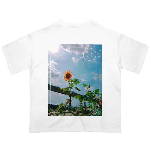 『太陽🌞と北風』 オーバーサイズTシャツ