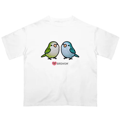 Chubby Bird 仲良しオキナインコ Oversized T-Shirt
