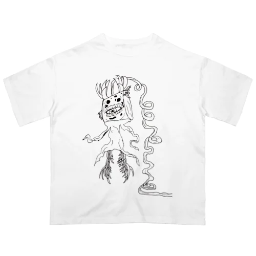 meandering_01 オーバーサイズTシャツ