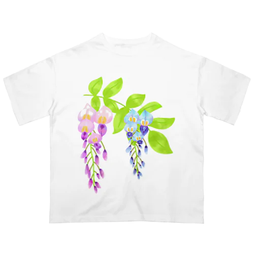 藤の花① オーバーサイズTシャツ