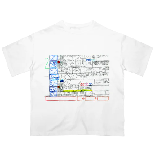 YOU 行先表示_01 オーバーサイズTシャツ