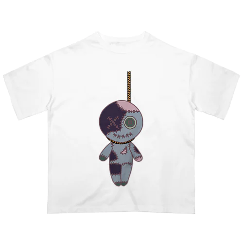 HANGING VOODOO DOLL SMOKEY Oversized T-Shirt