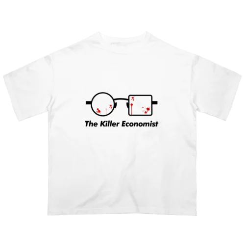 The killer economist 高齢者に集団自決を促す経済学者 オーバーサイズTシャツ