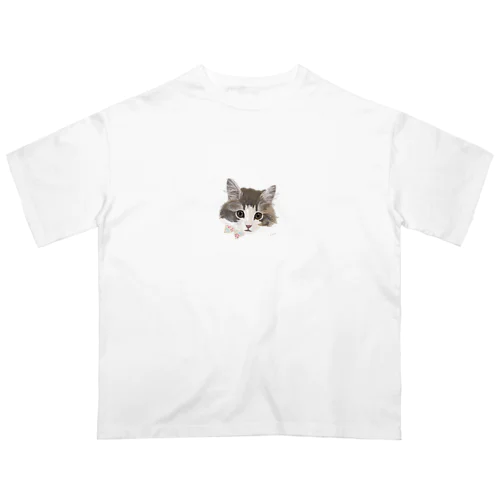 ねこのティナさん Oversized T-Shirt