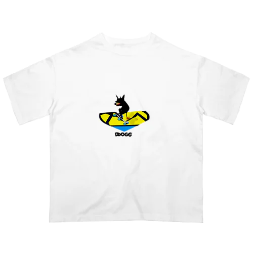 スケボー犬 Oversized T-Shirt