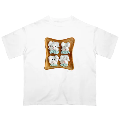 wanko cream オーバーサイズTシャツ