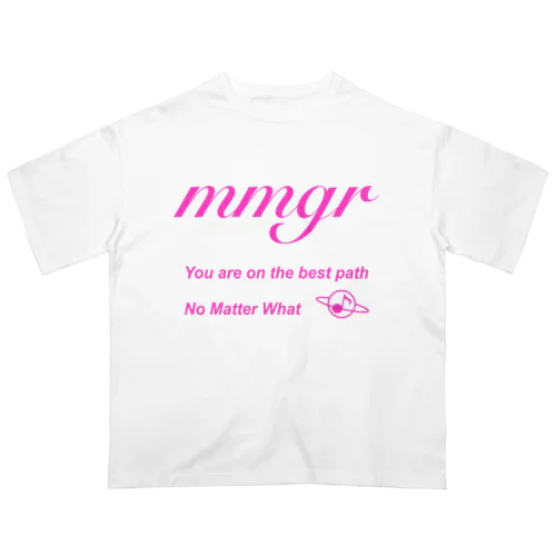 The best path -pink- オーバーサイズTシャツ