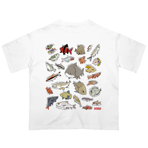 Very Cyprinids!（international) オーバーサイズTシャツ