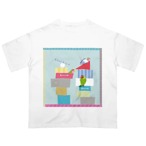 ラブバ（バランス） Oversized T-Shirt